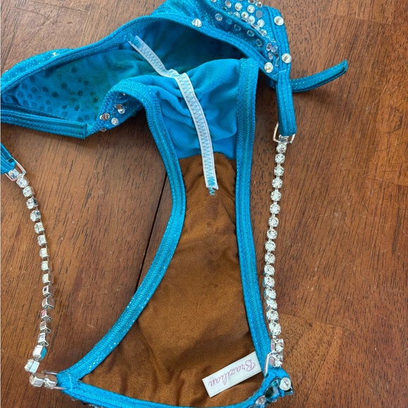 Angel Competition Bikini Aqua blue - Picture 9 of 17